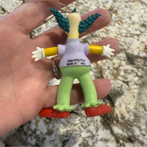 The Simpsons Krusty the Clown Ornament. New in Box - Picture 3 of 10